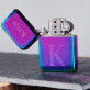 Monogramm + name - Regenbogen Feuerzeug