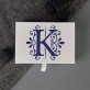 Monogramm - Whisky-Steine