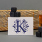 Monogramm - Whisky-Steine