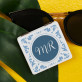 Monogramm - Taschenspiegel