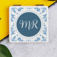 Monogramm - Taschenspiegel