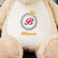 Monogramm - Maskottchen mit Stickerei