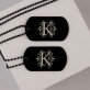 Monogramm - Erkennungsmarke
