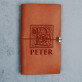 Monogramm - Retro Notizbuch