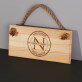 Monogramm familie - Holzschild