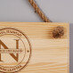 Monogramm familie - Holzschild