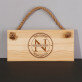 Monogramm familie - Holzschild