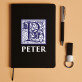 Monogram - Set mit Notizbuch Monogram - Set mit Notizbuch