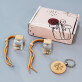 Monogramm - Set mit Autodüften und Schlüsselanhänger