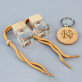 Monogramm - Set mit Autodüften und Schlüsselanhänger