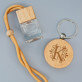 Monogramm - Set mit Autodüften und Schlüsselanhänger
