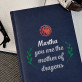 Mother of Dragons - Notizbuch A5 mit Aufdruck