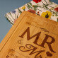 Mr & Mrs - Schneidebrett mit Gravur
