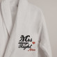 Mr & Mrs right - Bademäntel-Set für Paare