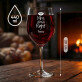 Mr & Mrs right - Weinkaraffe und zwei Weingläser - Set mit Gravur