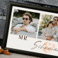 Mr & Mrs - Kunstdruck mit Rahmen