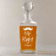 Mr Right - Whiskykaraffe mit Gravur