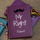 Mr Right - Notizbuch A5 mit Aufdruck