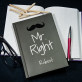 Mr Right - Notizbuch A5 mit Aufdruck