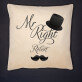 Mr Right - Kissen