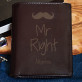 Mr. Right - Leder Portemonnaie für Herren