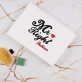 Mr Right - Handtuch mit Stickerei