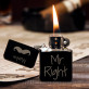Mr Right - Feuerzeug mit Gravur