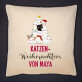 Katzen-Weihnachten - Kissen