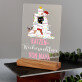 Katzen-Weihnachten - Druck auf Acrylglas