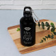 Mrs. Always Right - Wasserflasche 0,4l mit Karabinerhaken