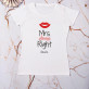 Mr Always Right - T-Shirt mit Aufdruck für Damen