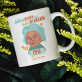 Silber im Haar,Gold im Herzen - Personalisierte Tasse