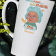 Silber im Haar,Gold im Herzen - Personalisierte Tasse