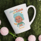 Silber im Haar,Gold im Herzen - Personalisierte Tasse