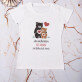 Am sichersten bei Mama - T-Shirt mit Aufdruck für Damen