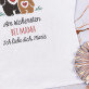 Am sichersten bei Mama - T-Shirt mit Aufdruck für Damen