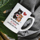 Am sichersten bei Mama - Personalisierte Tasse