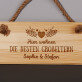 Beste großeltern - Holzschild