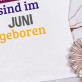 Die Besten sind in - T-Shirt mit Aufdruck für Damen