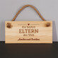 Beste eltern der welt - Holzschild