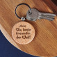 Beste Freundin - Schlüsselanhänger aus Holz