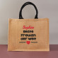 Beste freundin - Jutetasche