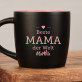 Beste Mama - Schwarzer keramikbecher Beste Mama - Schwarzer keramikbecher