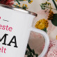 Beste Mama - emaillierter Becher