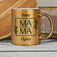 Beste mama blätter - Goldbecher