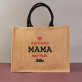 Die beste mama - Jutetasche