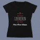 Beste lehrerin der welt - Schwarzes T-Shirt für Damen