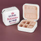 Die beste Schwester der Welt Krone - Reise Schmuckkästchen