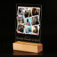 Die beste Schwester der Welt! - Druck auf Acrylglas mit LED Beleuchtung
