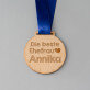 Beste ehefrau - Holzmedaille